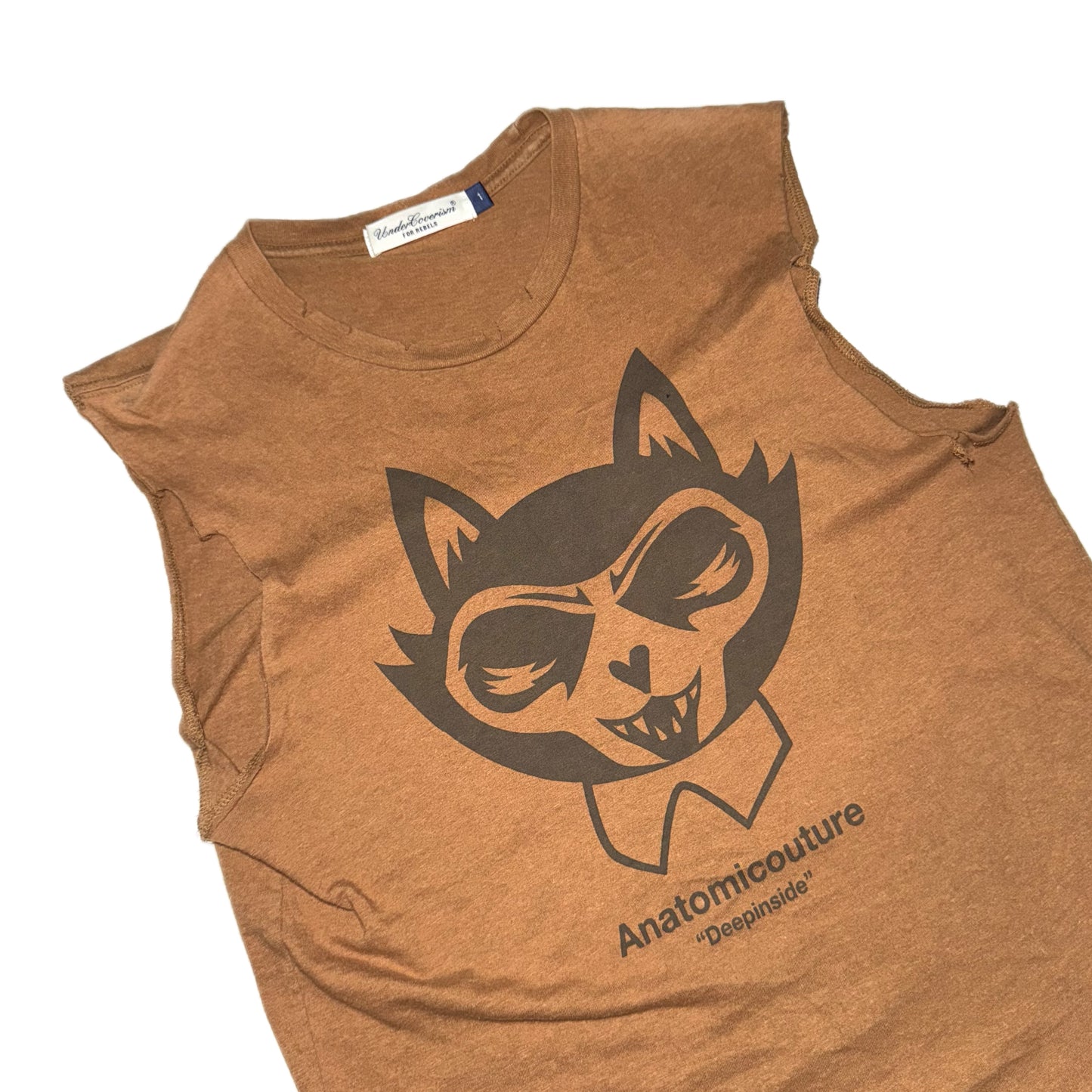 Undercover FW13 "Anatomicouture" cat tank top
