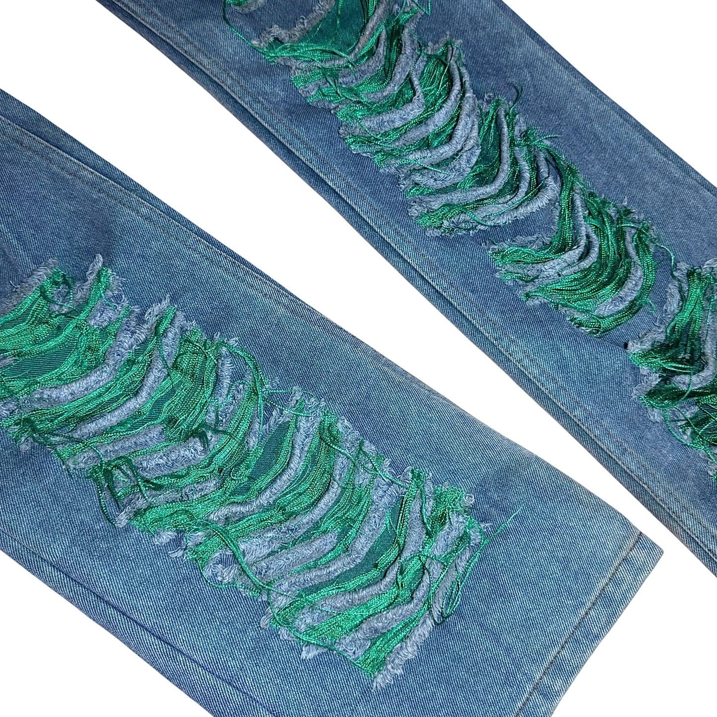 Junya Watanabe x CDG AW01 trashed denim