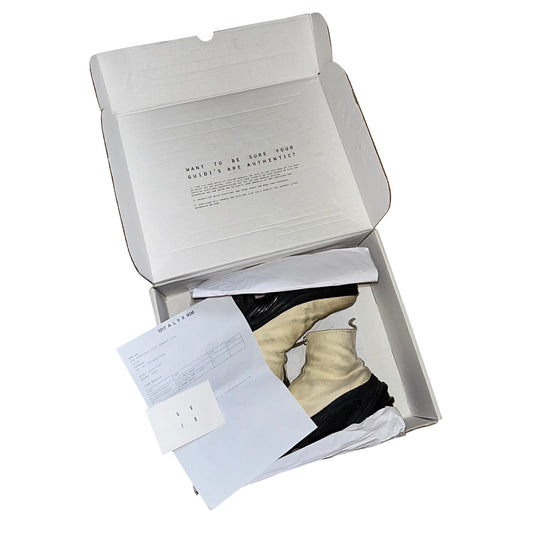 1017 ALYX 9SM x GUIDI zipper boots