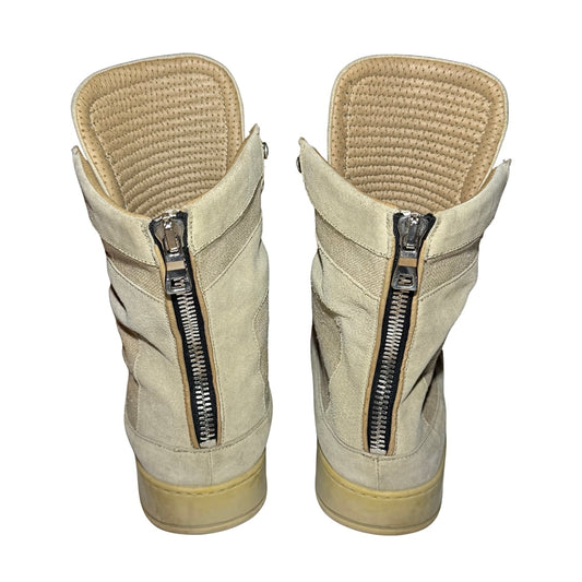 Balmain SS13 back-zip Basket sneakers