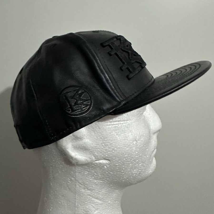 KTZ x New Era faux leather baseball cap
