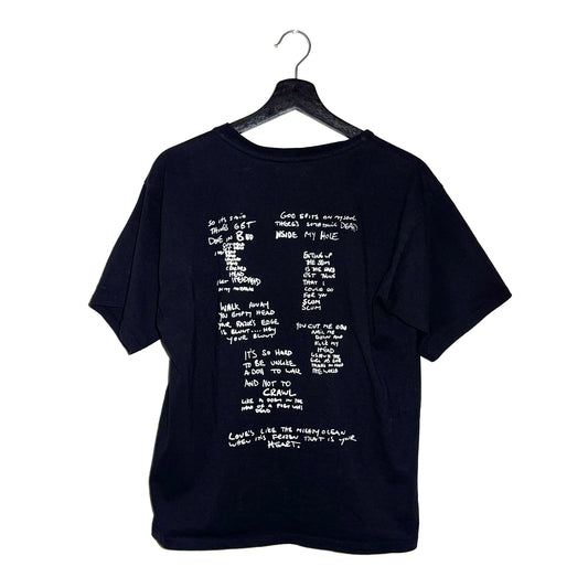 Undercover SS14 "Psychocandy" 3D printed lyric T-shirt