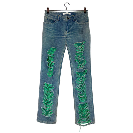 Junya Watanabe x CDG AW01 trashed denim