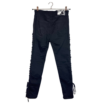 Hysteric Glamour lace-up skinny denim