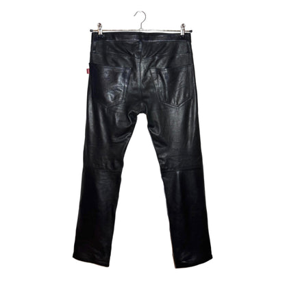 Vetements AW18 Hybrid leather denim