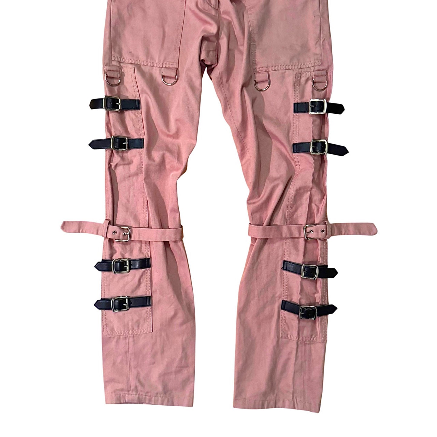 Dolce & Gabbana SS03 SEX pink bondage pants