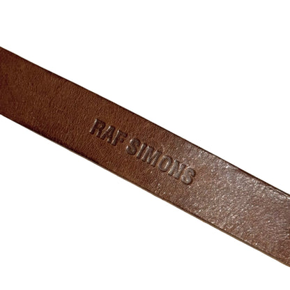 Raf Simons AW03 double wrap leather belt