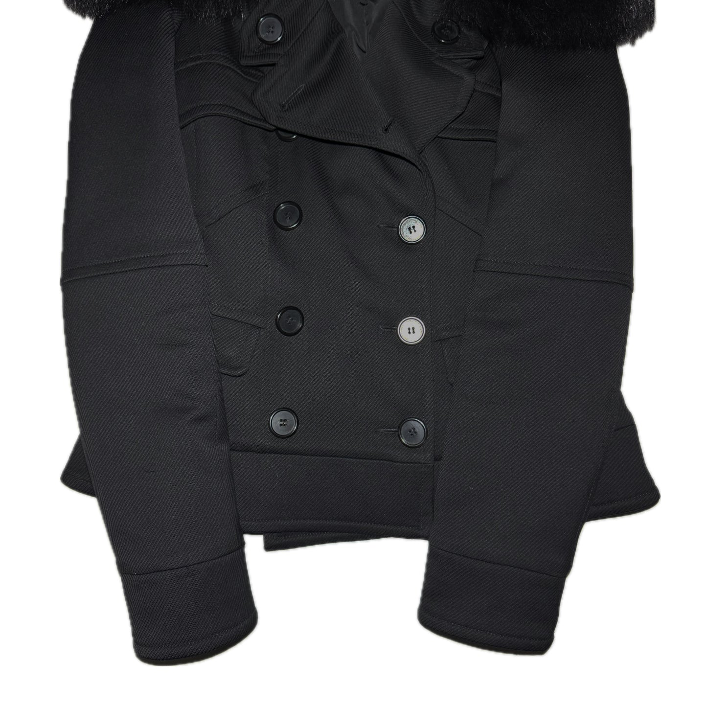 Christian Dior AW09 double breasted fox collar jacket by John Galliano