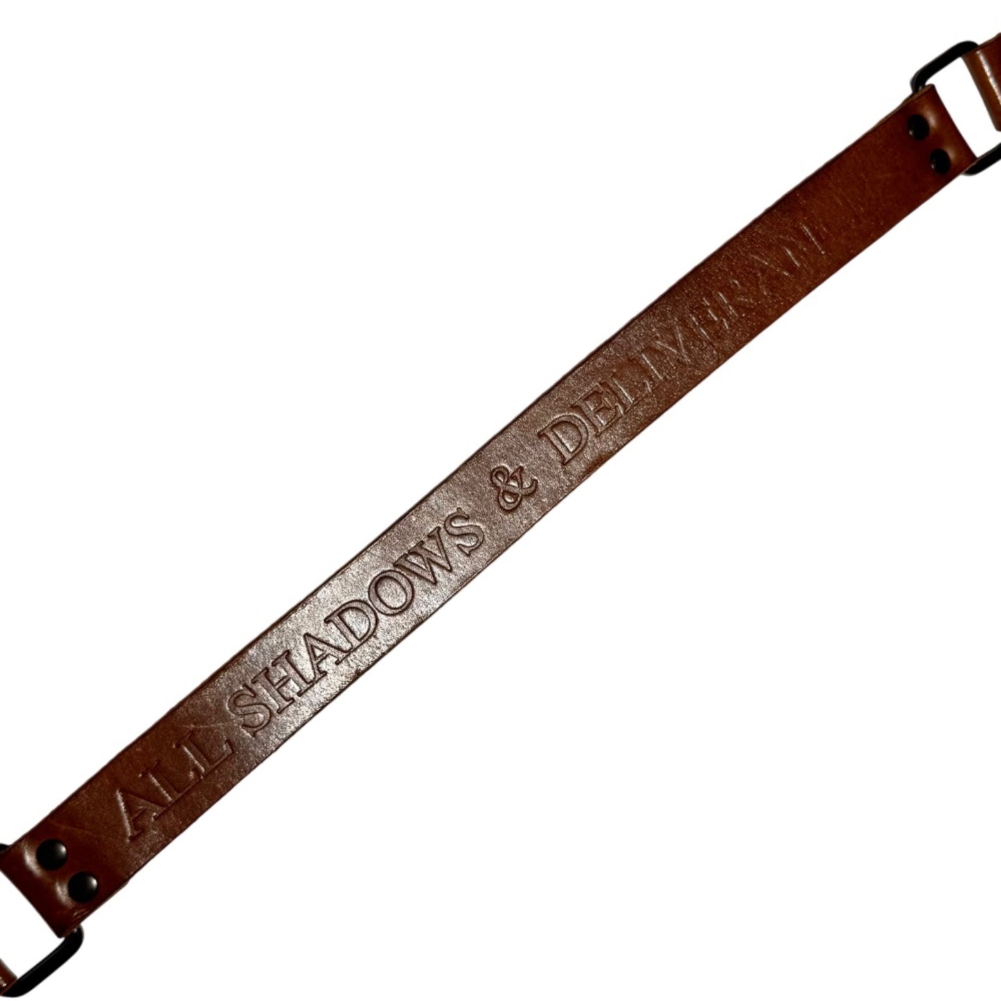 Raf Simons AW03 double wrap leather belt