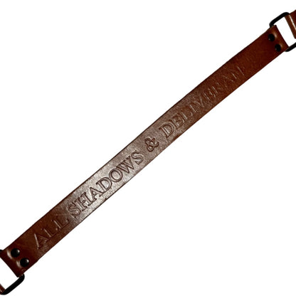 Raf Simons AW03 double wrap leather belt