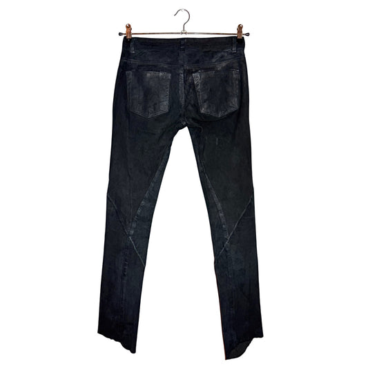 Isaac Sellam Experience scar-stitch lambskin pants