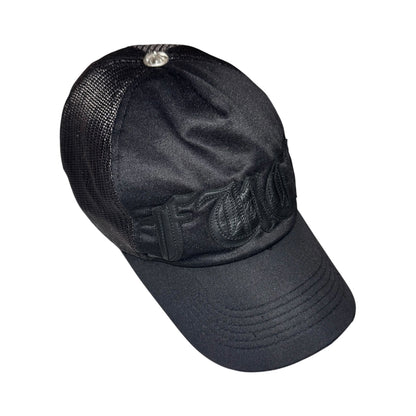 Chrome Hearts vintage "FUCK" leather patched trucker hat