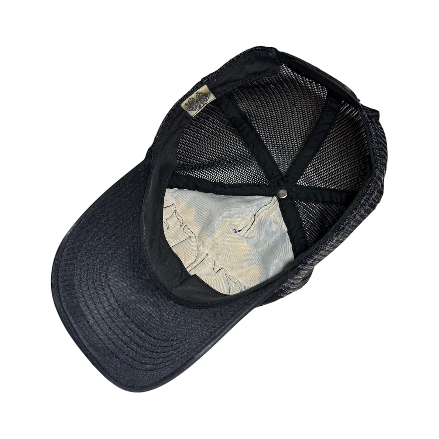 Chrome Hearts vintage "FUCK" leather patched trucker hat