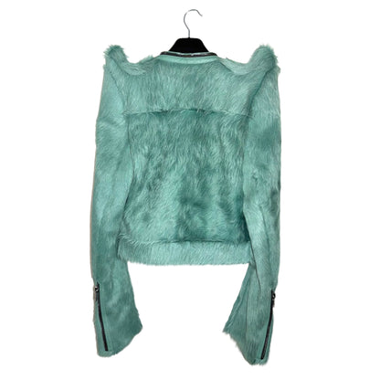 Rick Owens FW22 "Strobe" cowhair TEC jacket