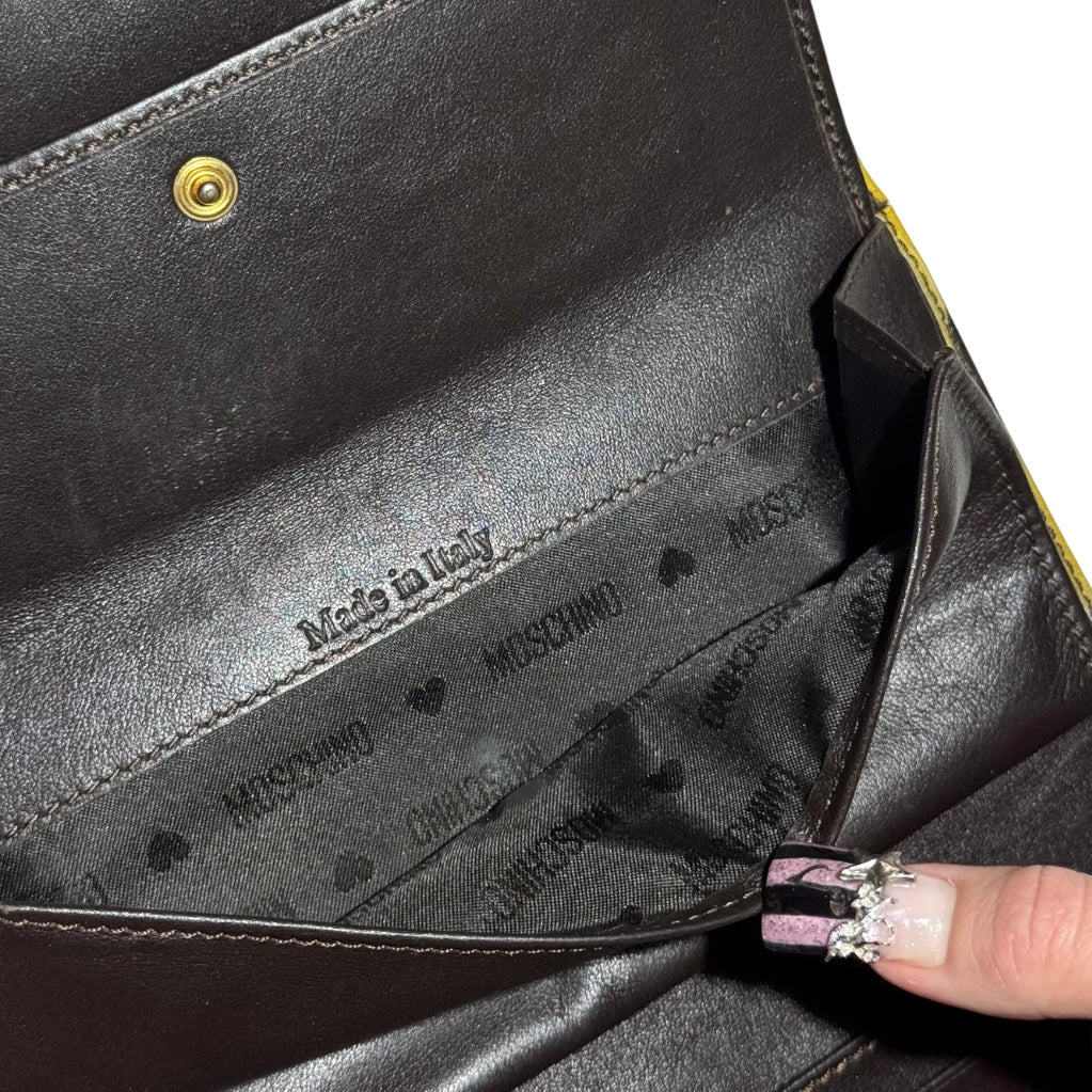 Moschino by Jeremy Scott AW14 Spongebob wallet