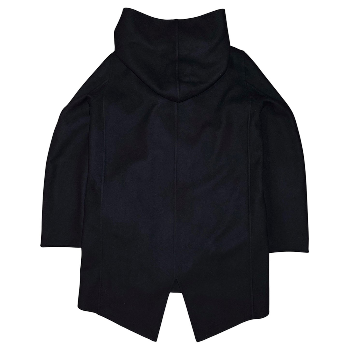 Rick Owens FW19 "LARRY" hooded fishtail wool parka