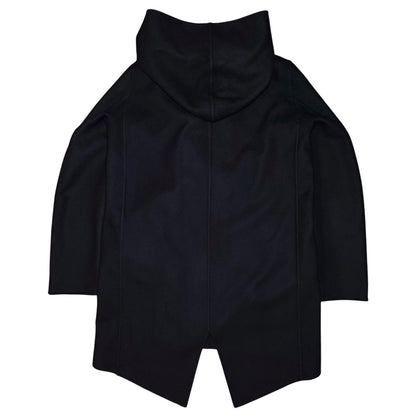 Rick Owens FW19 "LARRY" hooded fishtail wool parka