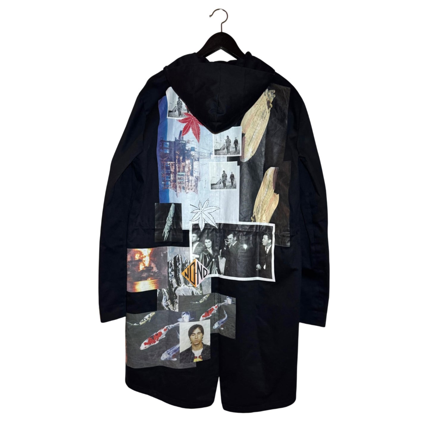 Raf Simons SS15 Photomontage fishtail parka