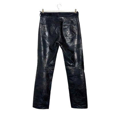 Balenciaga Fall18 patchwork leather pants