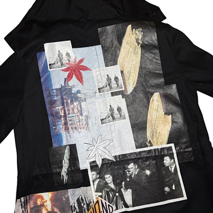 Raf Simons SS15 Photomontage fishtail parka