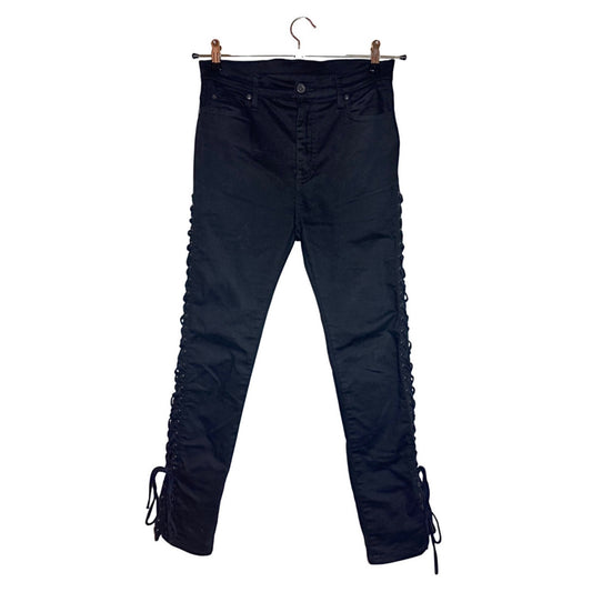 Hysteric Glamour lace-up skinny denim