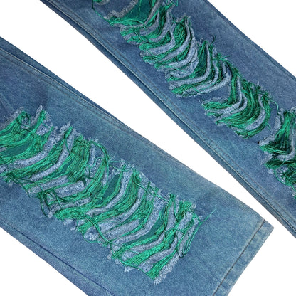Junya Watanabe x CDG AW01 trashed denim