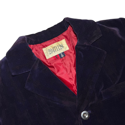 20471120 violet velvet blazer