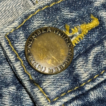 Number (N)ine x Loveless x Guild Prime distressed denim