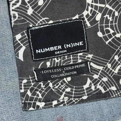 Number (N)ine x Loveless x Guild Prime distressed denim