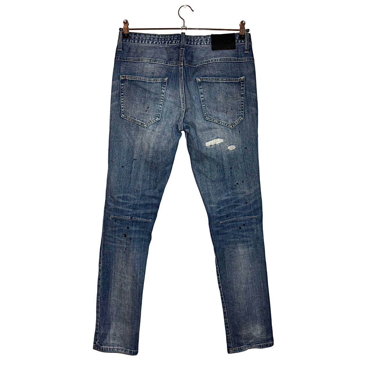 Number (N)ine x Loveless x Guild Prime distressed denim