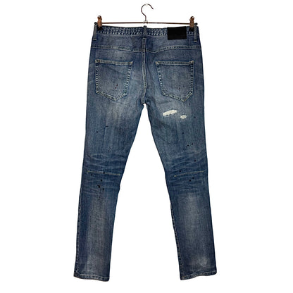 Number (N)ine x Loveless x Guild Prime distressed denim