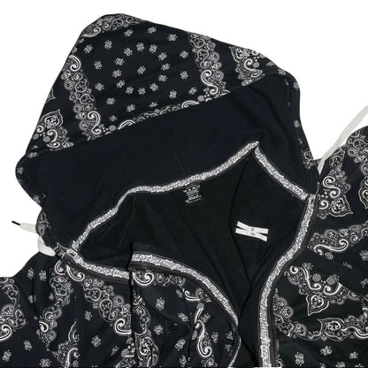 Number (N)ine SS07 Paisley bandana 4-pocket hoodie