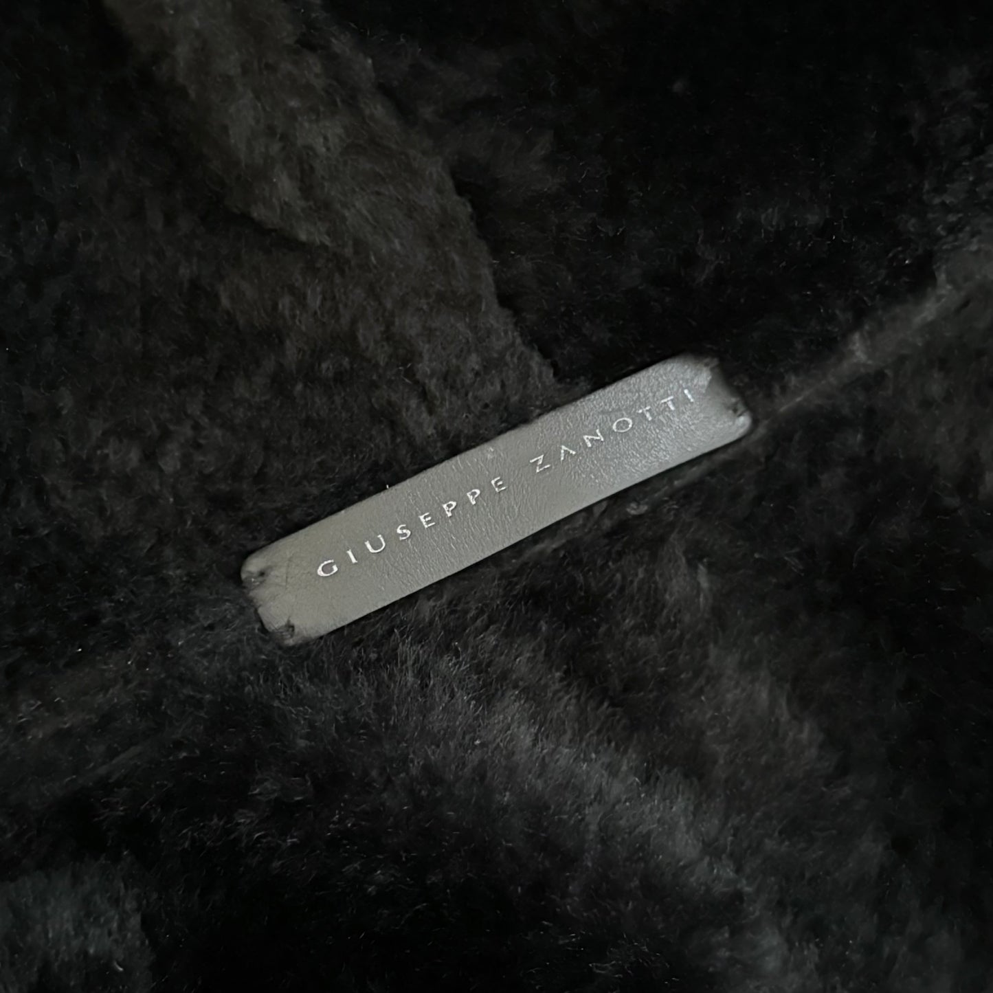 Giuseppe Zanotti shearling lined lambskin hoodie