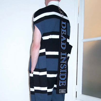 Hood By Air FW17 "Dead Inside" extended sleeves sweater