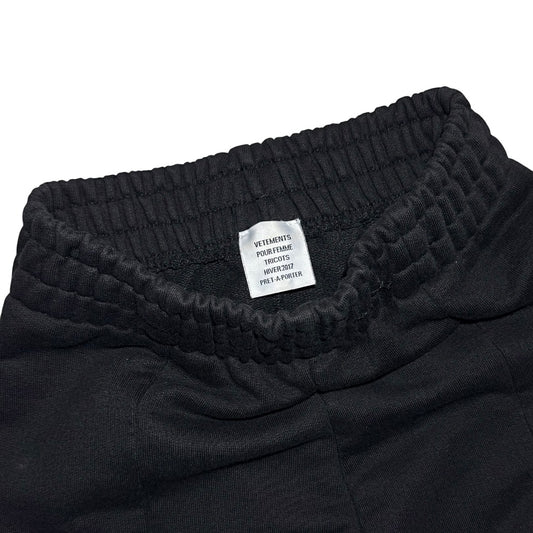 Vetements AW17 deconstructed terry sweatpants