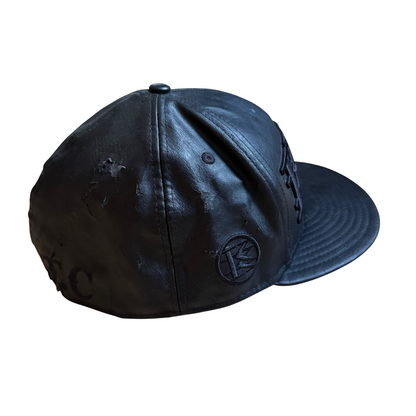 KTZ x New Era faux leather baseball cap
