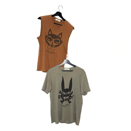 Undercover FW13 "Anatomicouture" cat tank top