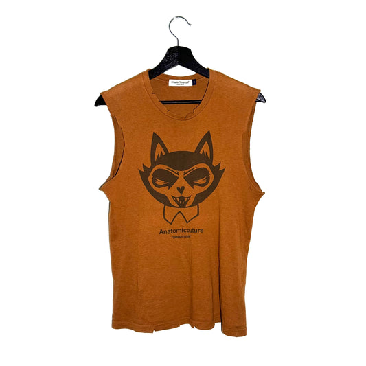 Undercover FW13 "Anatomicouture" cat tank top