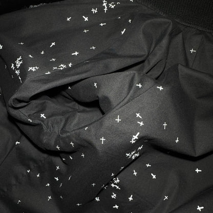 Undercover FW02 Rebelgods velour bomber jacket