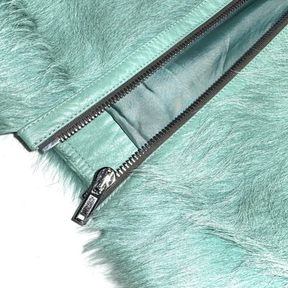Rick Owens FW22 "Strobe" cowhair TEC jacket
