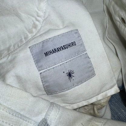 Miharayasuhiro embellished distressed denim