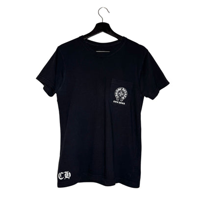 Chrome Hearts New York exclusive horseshoe pocket T-shirt