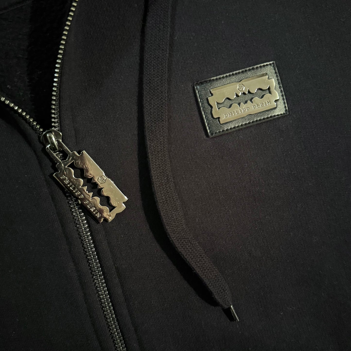 Philipp Plein Razorblade-zip hoodie