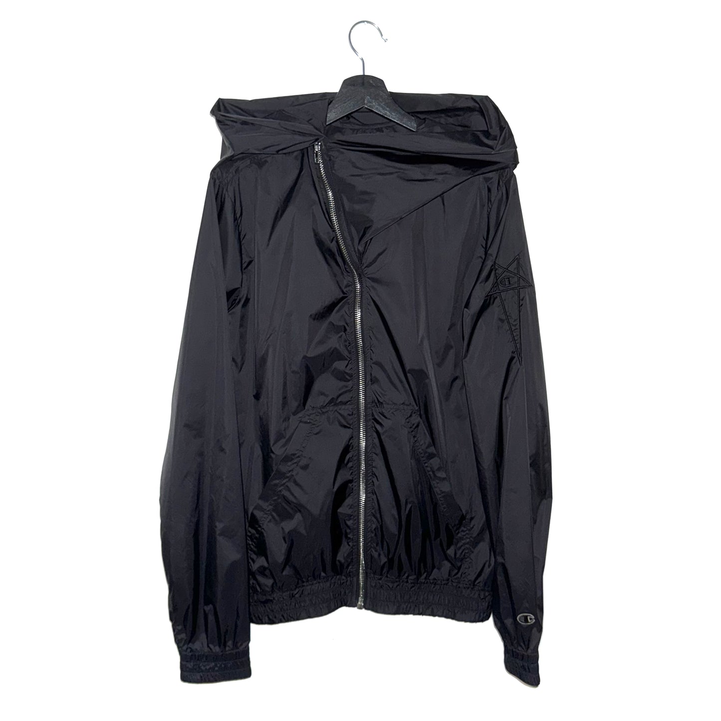 Rick Owens x Champion Mountain windbreaker hoodie