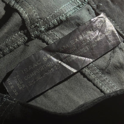 Isaac Sellam Experience scar-stitch lambskin pants