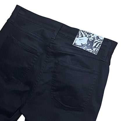 Hysteric Glamour lace-up skinny denim