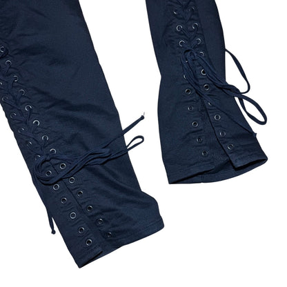 Hysteric Glamour lace-up skinny denim