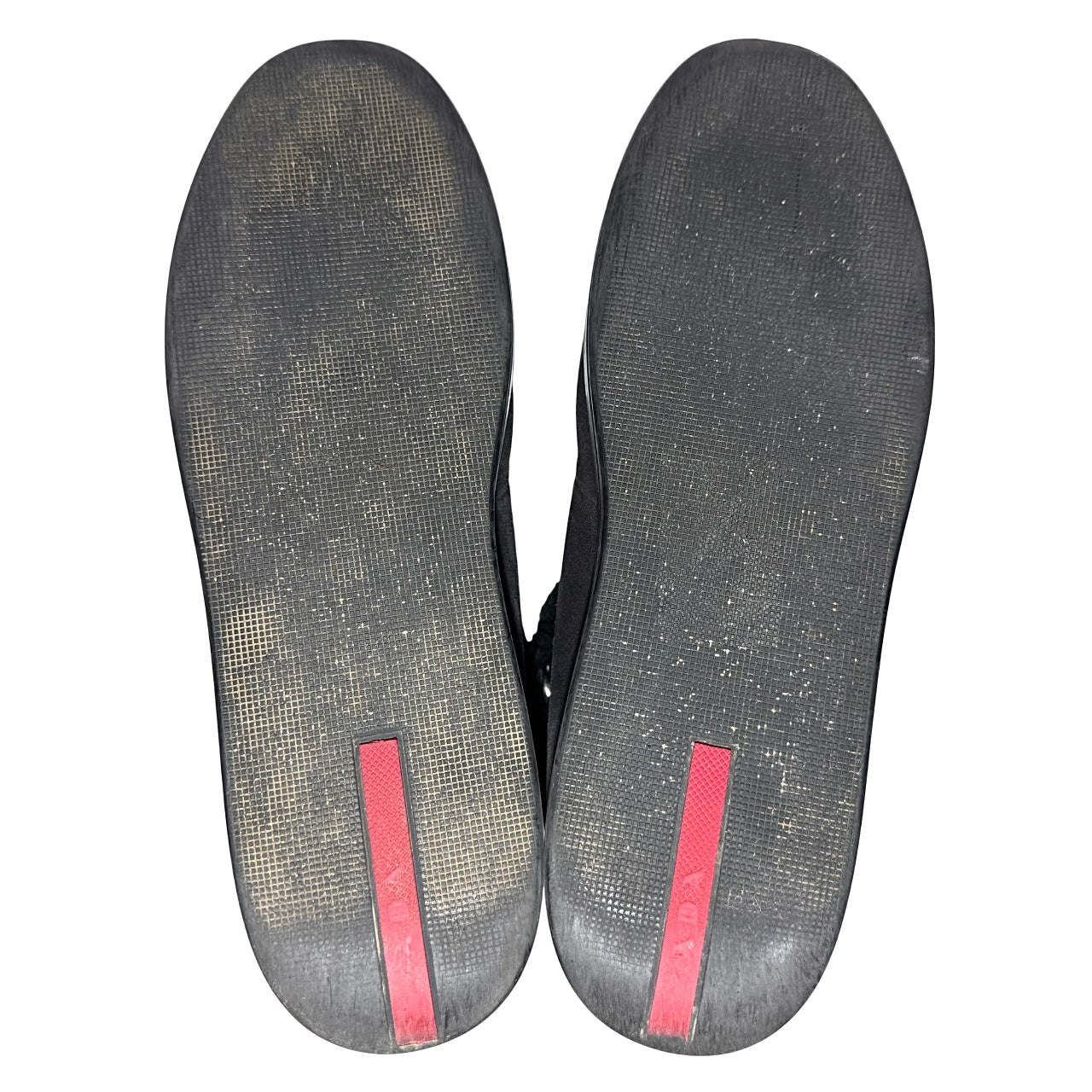 Prada Linea Rossa suede sneakers