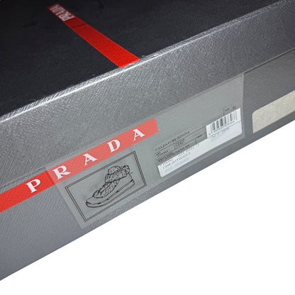 Prada Linea Rossa suede sneakers