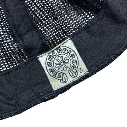 Chrome Hearts vintage "FUCK" leather patched trucker hat